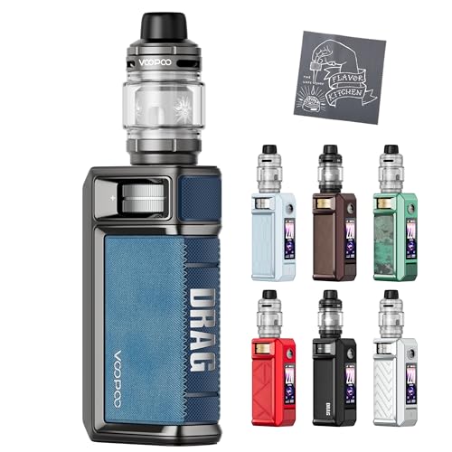 �y�����zVOOPOO DRAG 6 �u�[�v�[ �h���b�O 6�b220W���o�́�4400mAh�����o�b�e���[�b�����x�R���g���[���z�C�[�����ځbFlavorKitchen�I���W�i���N���X�t���bVAPE �x�C�v �d�q�^�o�R �X�^�[�^�[�L�b�g (Matte Grey