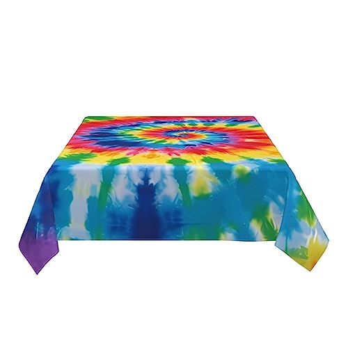 Nappe lavable BONDIJ contre les taches pour table rectangulaire arc-en-ciel - 6