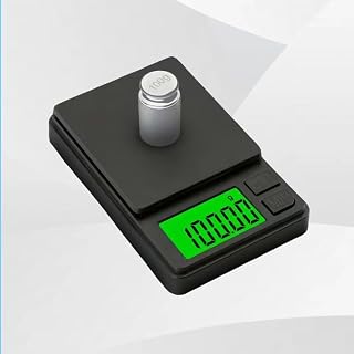1000g 0.01g High Precision Digital Scale Portable Electronic Pocket Scale for Jewelry Kitchen Weight Measurement (Batteries Not Included)