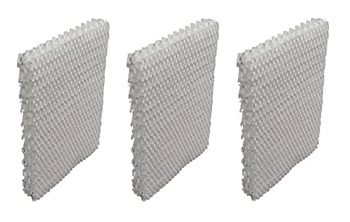 MaxLLTo Replacement Humidifier Wick Filter for Holmes HWF100 Fits HM4600 HM6000 HM6000RC HM6005 HM7203 for Bionaire BCM5520 BCM5520RC BCM6010RC for Sunbeam SCM7808 SCM7809 SCM630 Humidifiers - 3 Pack