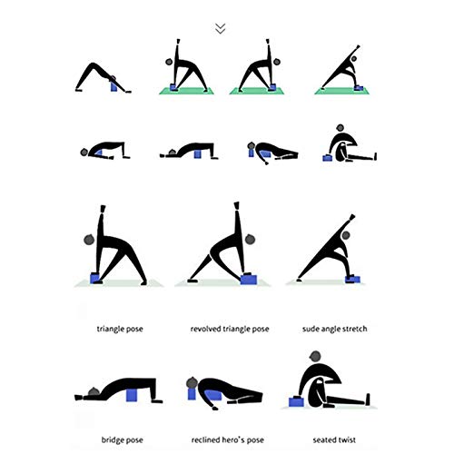 ZOMTTAR EVA Yoga Block Foam Brick Stretching Aid voor Oefening Vormen Gezondheid Training Fitness Baksteen - Afbeelding 3