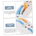 OKUMEYR 10pcs Quick Connect Wire Splitter Tool Compact Lever Nut Electrical Wire Connectors for Easy Electrical Projects Aging-Resistant Insulating Flame-Retardant