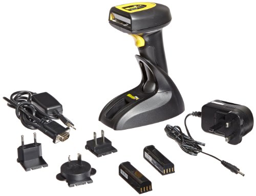 Wasp 633808920128 WWS800 Wireless Barcode Scanner with USB Base