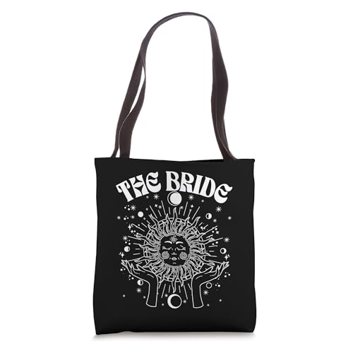 Bolso Tote Celestial Witchy Bride Coven miniatura 1