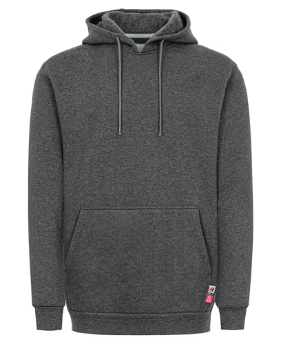 Image of VATRENUS FR Hoodies for Men Pullover 10.5oz Cotton Fleece Flame Resistant Jacket Fire Retardant Welding Sweatshirts