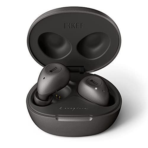 KEF Mu3 Noise Cancelling True Wireless Earphones (Charcoal Grey)