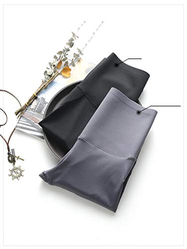 BLACK ELL Stretchy Gym Workout Tights,Thin high-stretch track pants, yoga pants show slim fit-black_L,High Rise Women's Sport Leggings Tights Workout For Gym