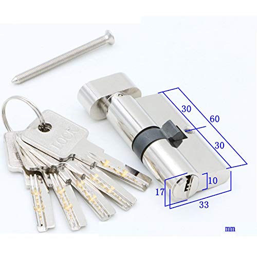 cilindro di chiusura, Hardware for porta Porta in rame Interno Camera da letto Soggiorno(85mm)