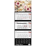 Format : 210 x 320 mm Kalendarz 2026 trójdzielny premium Vintage KT2 V85