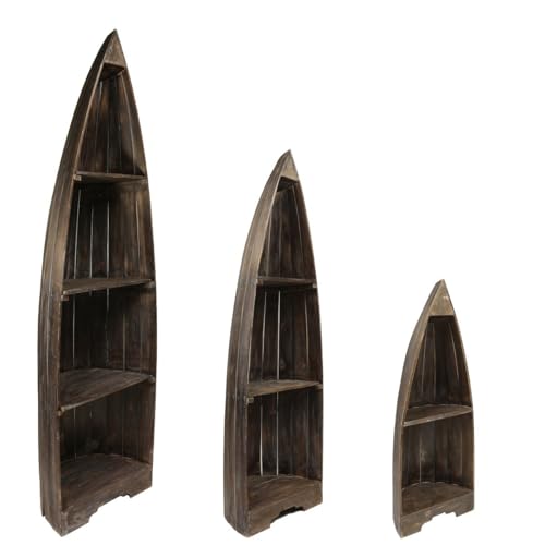 Oriental Galerie Bootsregal Regal im Boots-Design Holzregal Standregal...