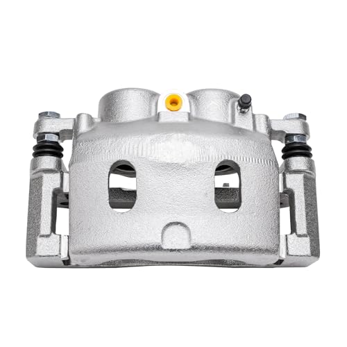 Image of Detroit Axle - Front Left Disc Brake Caliper with Bracket Replacement for 2015 2016 2017 2018 2019 Cadillac XTS