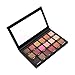 Produktbild Battnot Lidschatten Palette 18 Farben Tragbare Highlighter Puder Make-up Shimmer Glitter Matte Kosmetik Set Gesicht Wasserdicht Augen Pigment Shiny Beauty Shimmer Eyeshadow (18 Farben, Mehrfarbig)