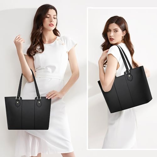 Image of CHICAROUSAL Tote Handbags Purses for Women PU Leather Womens Shoulder Bag | Large Tote Bag for Women, Shoulder Purse, Vegan Leather Purses for Women, Women's Handbags