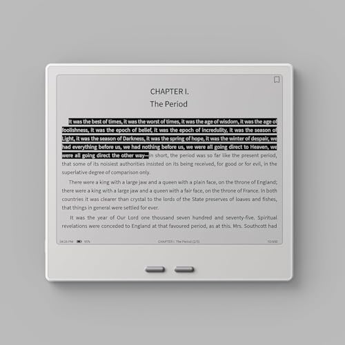 Image of BOOX Tablet Go 7 B /W E Ink Tablet 4G 64G Support Active Stylus InkSense (White)