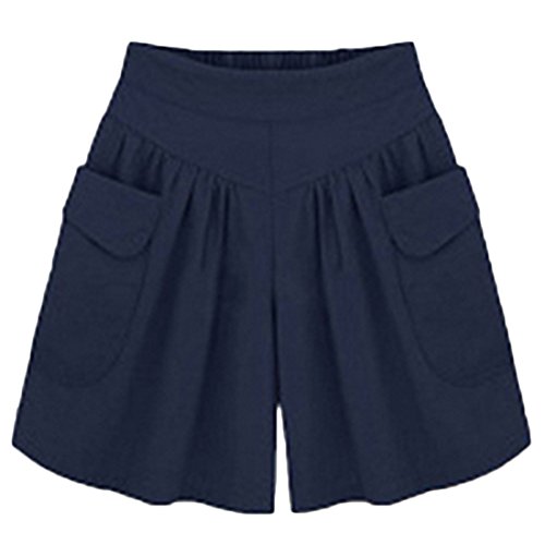 Woopower - Pantaloncini - Donna Blu Navy blue 5XL