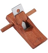 Handebene, Holzhobel Woodcraft-Werkzeug mit Messingspitze und Edelstahlhobel(127mm)