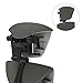 OFFICE LOGIX SHOP Embody Headrest Compatible with Herman Miller Embody Chair (Grey Rhythm Fabric/Graphite Frame)