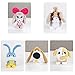 zcm Plüschtier 5pcs 10cm Film Plüschtier Schneeball Max Daisy Rabbit Tier Gefüllte Puppe Spielzeug Kind Kinder Geschenk