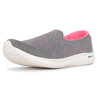 SPARX Womens SL 123 | Enhanced Durability & Soft Cushion | Grey Running Shoe - 5 UK (SL 123)