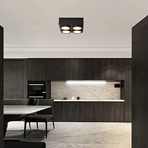 Spotlight spot de plafond à LED moderne au design géométrique pur
