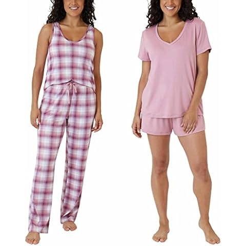 Eddie Bauer Women 4-Piece Pajama Set Cover