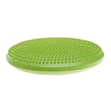 Kissen hat Anti-Rutsch-Eigenschaften. Ausgezeichnet für Dein Balance-Training.