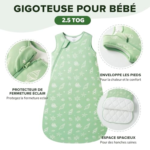 Gigoteuse bébé 2,5 Tog couverture de couchage automne-hiver - 3