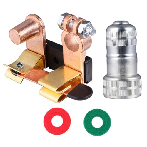 HOLIDYOYO Battery Cut Off Switch for Car Rv ATV Boat 15-17mm Post Terminal Easy Install Use Kill Switch for Battery Isolation