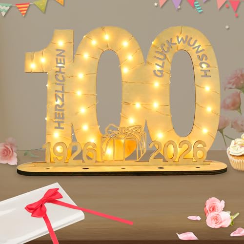 Seutgjie 100 Geburtstag Deko Bild