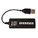 Soondar USB Power Meter with Two USB Ports for Charging and Data Sync, Dual Bright LED Display for Concurrent Real-time USB Current and Voltage Monitor for iPhone iPad Galaxy Smartphone