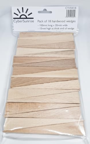 Cuñas de madera multiusos para instaladores de tarimas y carpintería interior 2