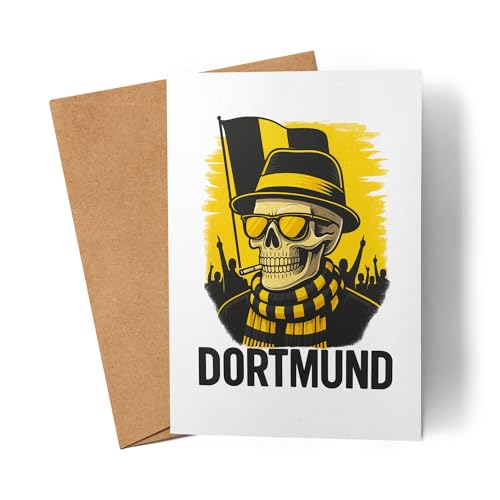 Lilavie-Design Dortmund Karte Grußkarte Geschenkidee Fanartikel Fußball Supporter Schwarz Gelb Lilavie-Design Dortmund Karte Grußkarte Geschenkidee Fanartikel Fußball Supporter Schwarz Gelb