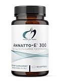 Designs for Health Annatto-E 300 - Delta + Gamma Tocotrienols, Tocopherols-Free Vitamin E Wellness Supplement (30 Softgels)