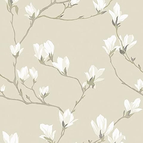 Laura Ashley Magnolia Grove Removable Wallpaper Cover