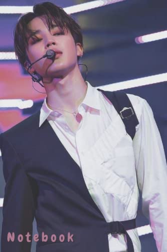JIMIN Notebook: Cute Jimin Notebook | lined notebook | BTS ARMY | kpop journal | JIMIN fans | dairy journal notebook | journal gift, 120 pages, 6x9 inches.