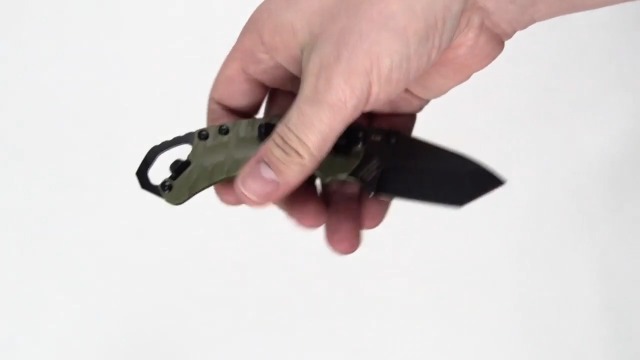 Amazon.com: Kershaw Shuffle II Folding Pocket Knife, Olive Handle