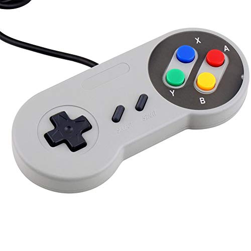 image for Rojuna 2 Packs Replacement Controller Gamepad for SNES, Game Controlle