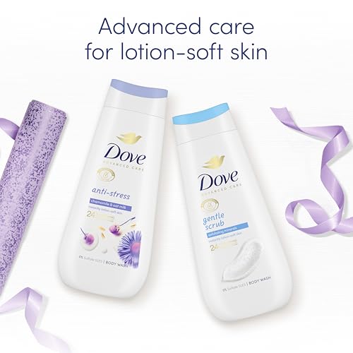 Dove Gift Set Unwind Duo with two body washes and a Shower Puff perfect gift for her 2 piece - Image 3