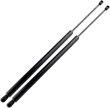 2X Rear Liftgate Hatch Lift Support Strut Fits 4558 Black,Steel Product