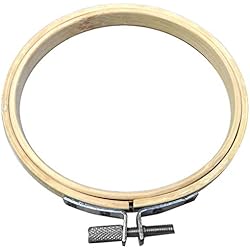 Anillo Estilo Tiffany Guangcailun Punto de Cruz Bastidor de Bordado Anillo de Punto de Cruz de Madera Redonda del círculo Bboo Fre Arte de DIY de Coser Herramienta de 17 cm