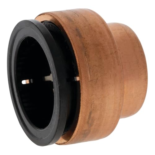 Image of NIBCO Fig No P617, 1 /2 in. Copper Wrot Racer Push-to-Connect Cap