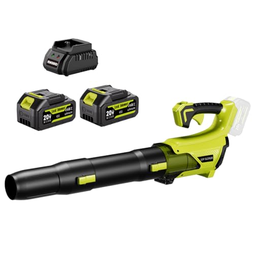 Cordless Leaf Blower with 24.0Ah Batteries Infinitely Variable Speed