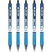 PILOT B2P - Bottle to Pen Refillable & Retractable Ball Point Pen Made From Recycled Bottles, Medium Point, Black/Blue/Red/Green/Purple Inks, 5-Pack (32814)