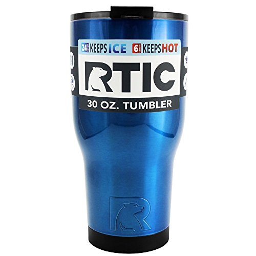 RTIC 30 oz Blue Candy Translucent Tumbler Cup