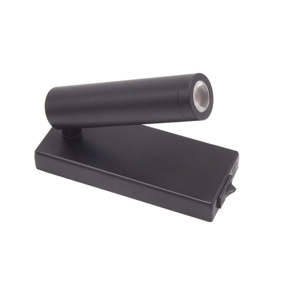Cabecero con pilas sin cables para eliminar enchufes con lámpara de pared USB 7