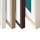 Samsung The Frame TV-Rahmen, 43 Zoll, Abgeschrägt, Sandgold, Zubehör für The Frame-Fernseher mit 43 (LS03A, LS03B, LS03BG), Befestigung per Magnet