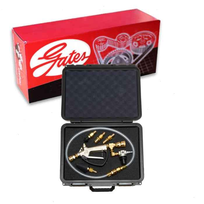 Gates Cooling System Flush Gun Kit compatible with Infiniti QX60 2.5L 3.5L L4 V6 2014-2018