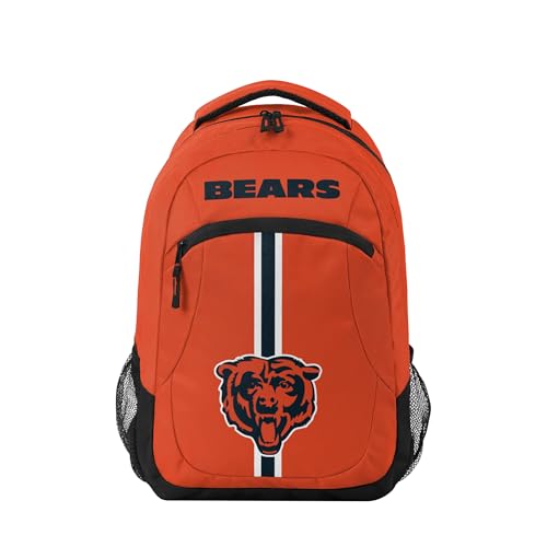 Image of FOCO Chicago Bears NFL Alternate Color Action Backpack - Orange