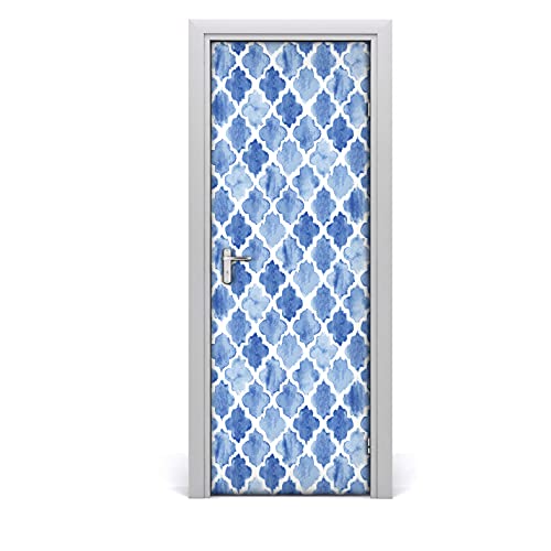 Autocollant de porte imperméable pour rénover une entrée abîmée