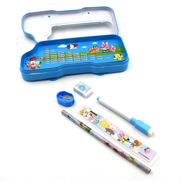 Oblivion Compass Box for Boys, Kids School Accessories | Pencil Box with Wheels for Girls and Kids, String Operated CASE Students School Supplies (Bus Shape) (B0CJFR5XFL) Amazon Price History, Amazon Price Tracker